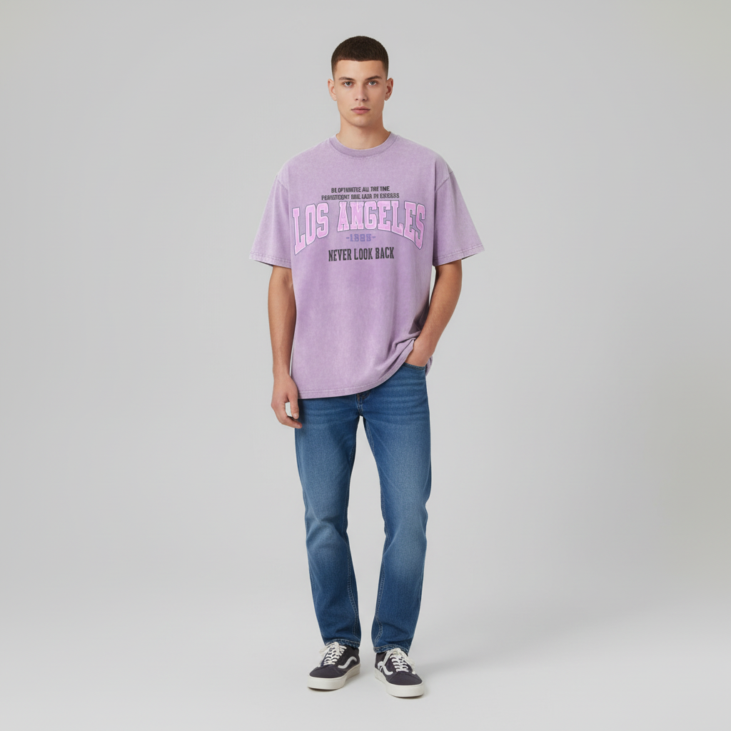 LA Collegiate Streetwear Tee